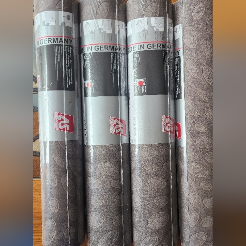 AS Creation  Wallpaper Brown Taupe Abstract Circles Geometric 4 Rolls Germany